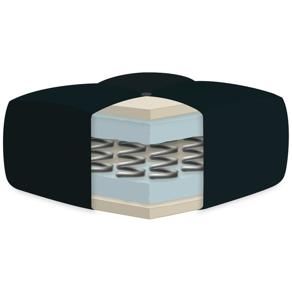 Matelas à ressorts AJD Home 7,5 pouces pour jeunes, 75 x 39