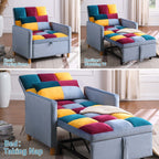 Fauteuil-lit convertible Aukfa avec oreiller