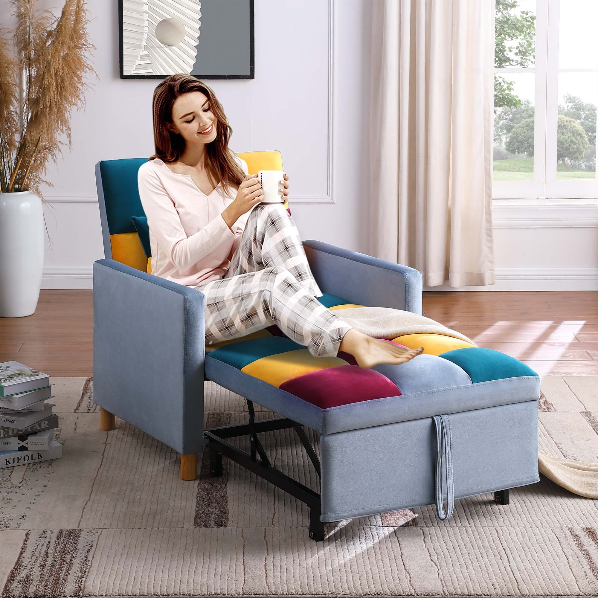 Fauteuil-lit convertible Aukfa avec oreiller