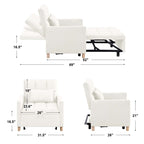 Fauteuil-lit convertible Aukfa avec oreiller