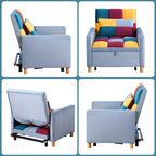 Fauteuil-lit convertible Aukfa avec oreiller