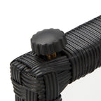 Ensemble de bar en osier AVAWING 3 pièces avec housse de coussin supplémentaire