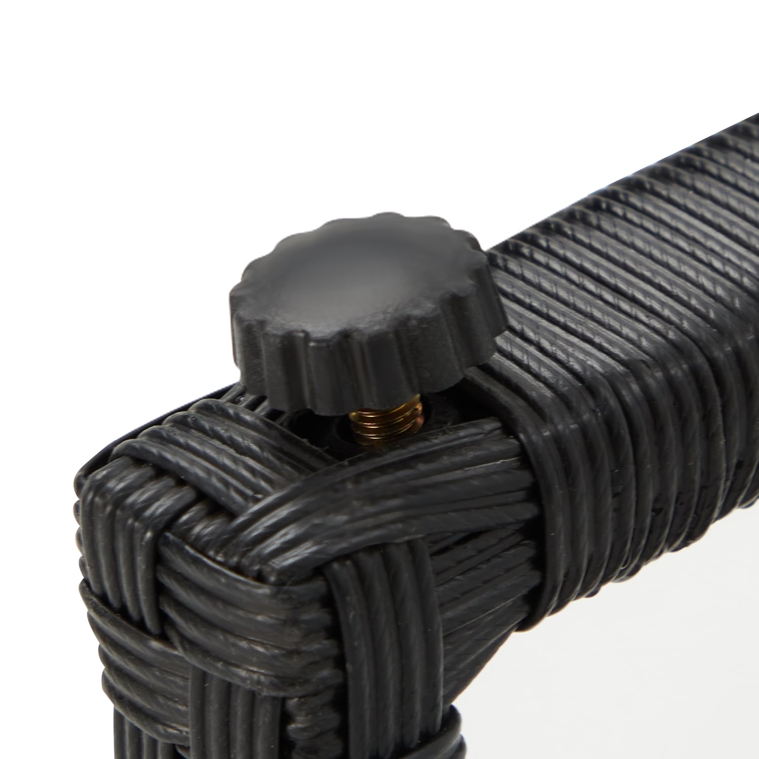 Ensemble de bar en osier AVAWING 3 pièces avec housse de coussin supplémentaire