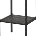 Ensemble de bar en osier AVAWING 3 pièces avec housse de coussin supplémentaire