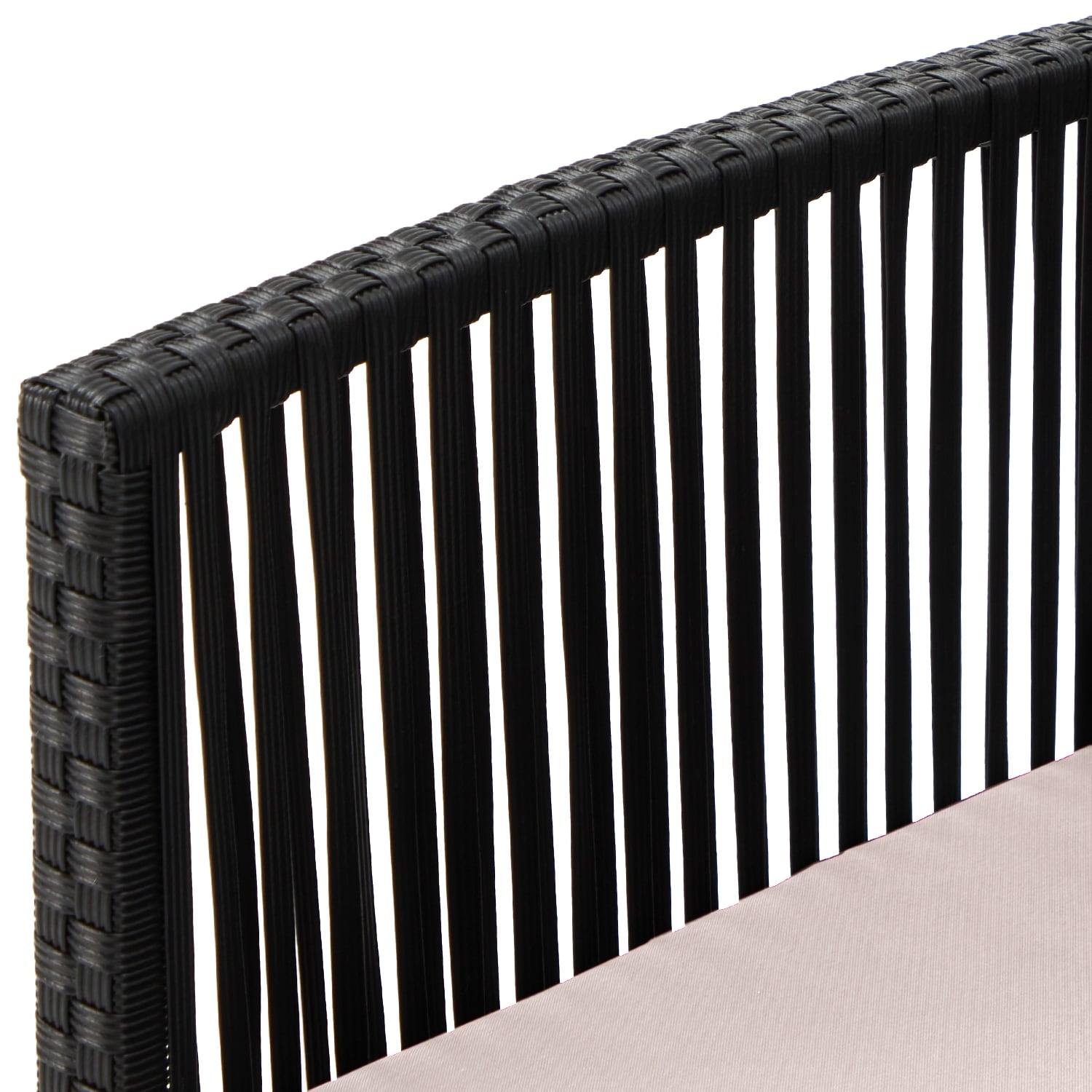 Ensemble de bar en osier AVAWING 3 pièces avec housse de coussin supplémentaire