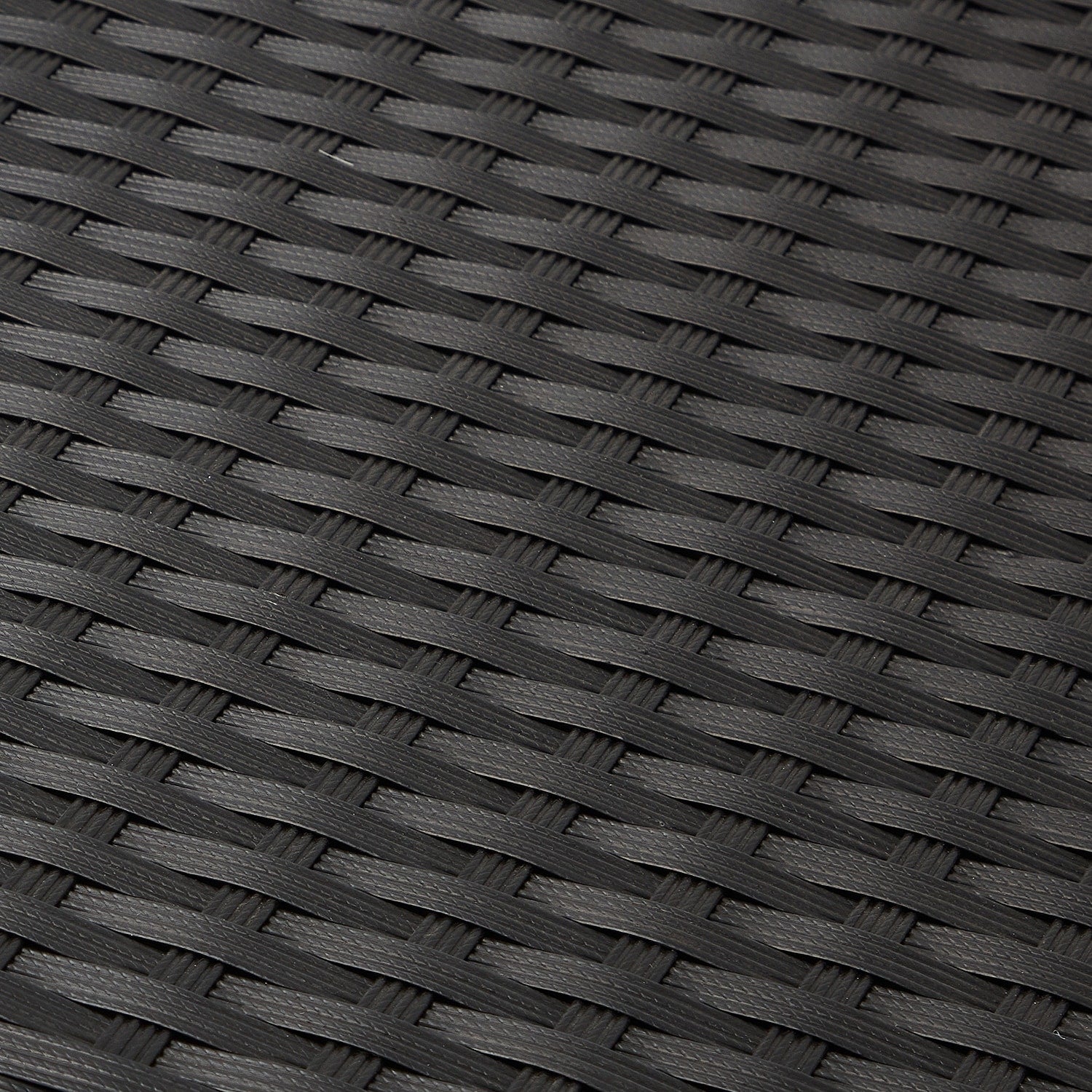 Ensemble de bar en osier AVAWING 3 pièces avec housse de coussin supplémentaire