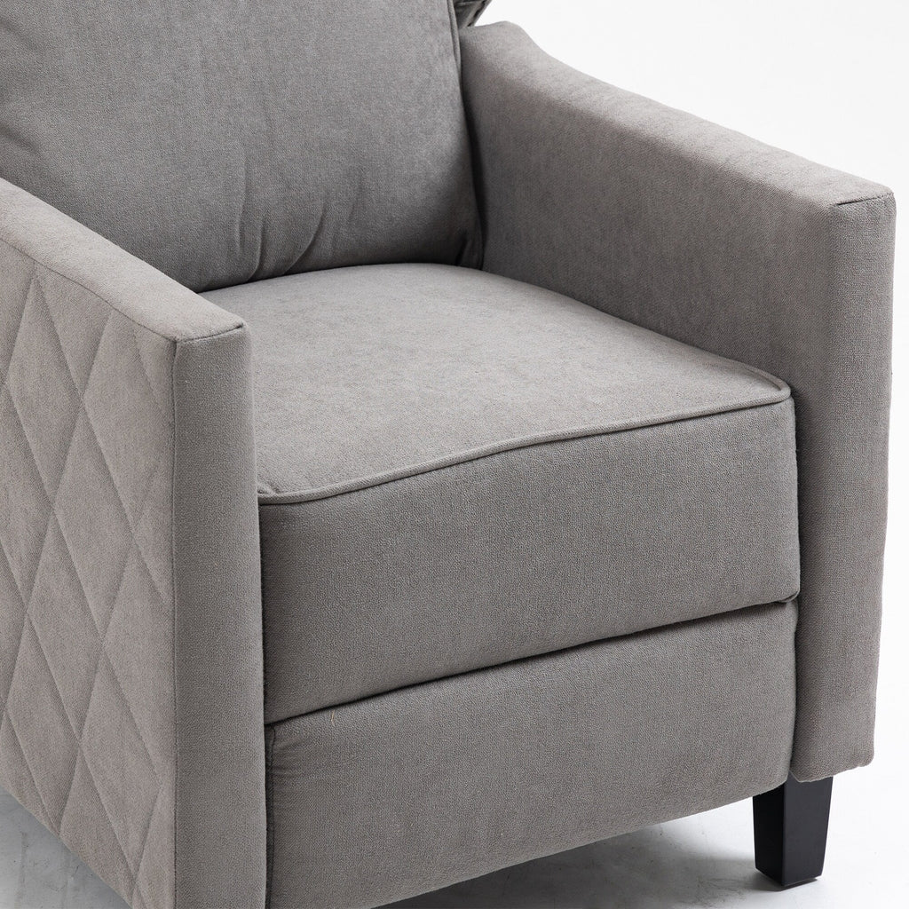 AVAWING Lot de 2 fauteuils inclinables à dossier relevable Fauteuil à oreilles en lin