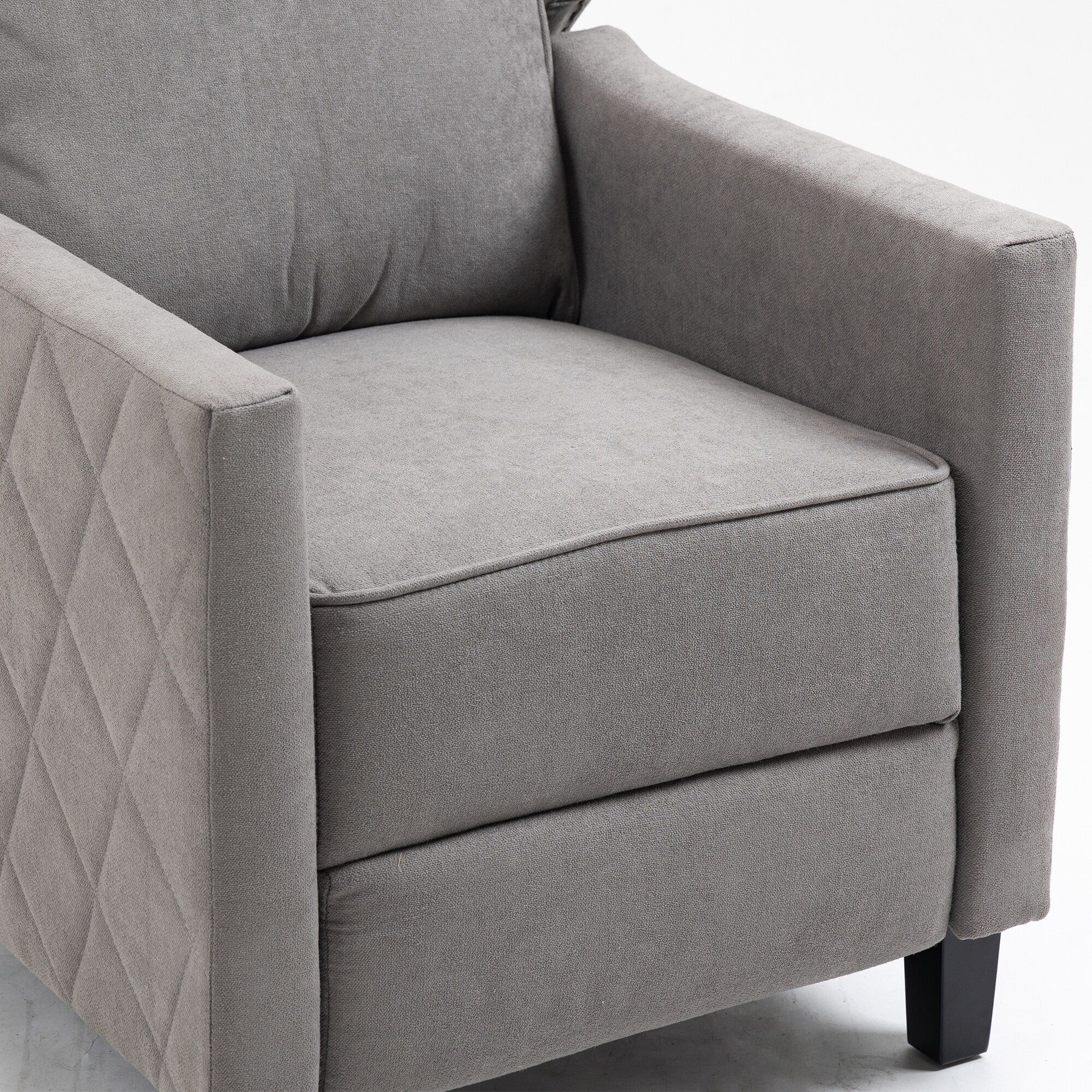 AVAWING Lot de 2 fauteuils inclinables à dossier relevable Fauteuil à oreilles en lin