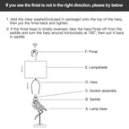 Lampe de table Aaliyah 25 pouces en résine champagne doré avec abat-jour en lin blanc - 25H