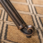 Collection de salle à manger rustique d'extérieur en cuivre et aluminium moulé Abigal par Christopher Knight Home - N/A