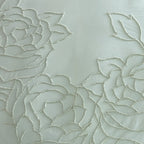 Rideau de douche floral touffeté en chenille Adalee Rose