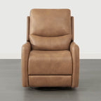 Fauteuil inclinable pivotant électrique Adalyn avec coussin lombaire