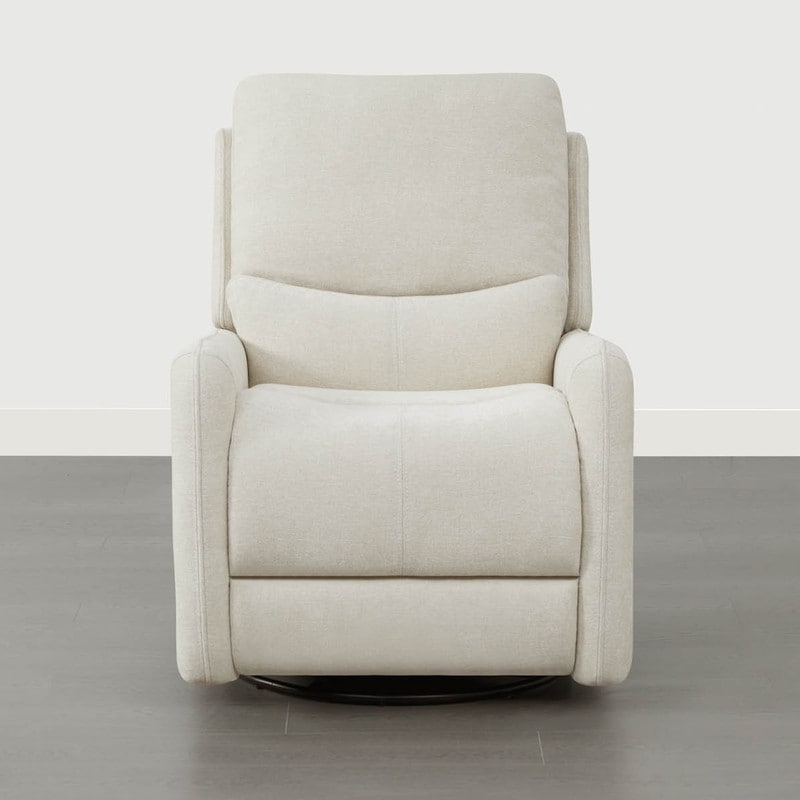 Fauteuil inclinable pivotant électrique Adalyn avec coussin lombaire
