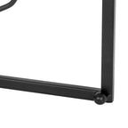 Décoration murale à cadre carré en métal Adeco