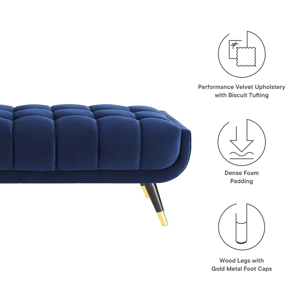 Banc en velours Adept 60 Performance