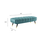 Banc en velours Adept 60 Performance