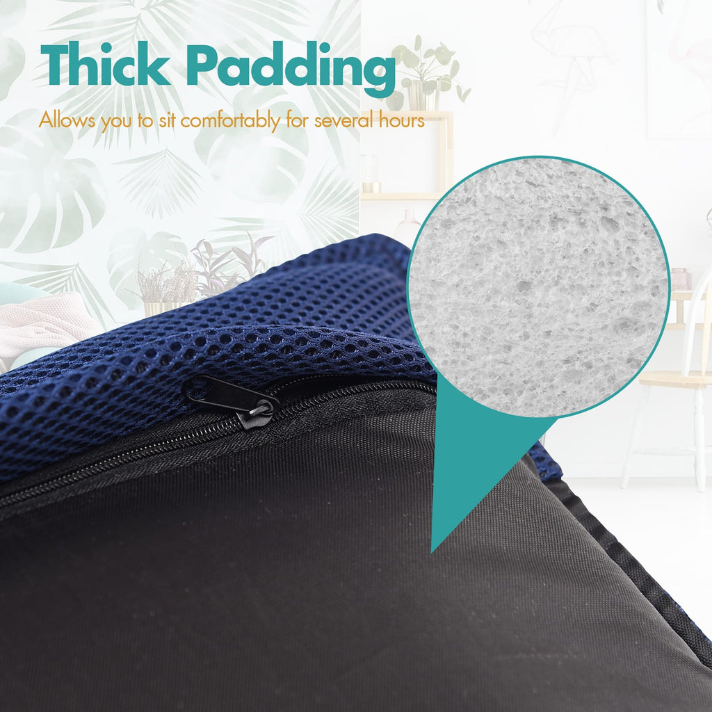 Chaise de sol réglable en maille, canapé de sol, chaise à 6 positions