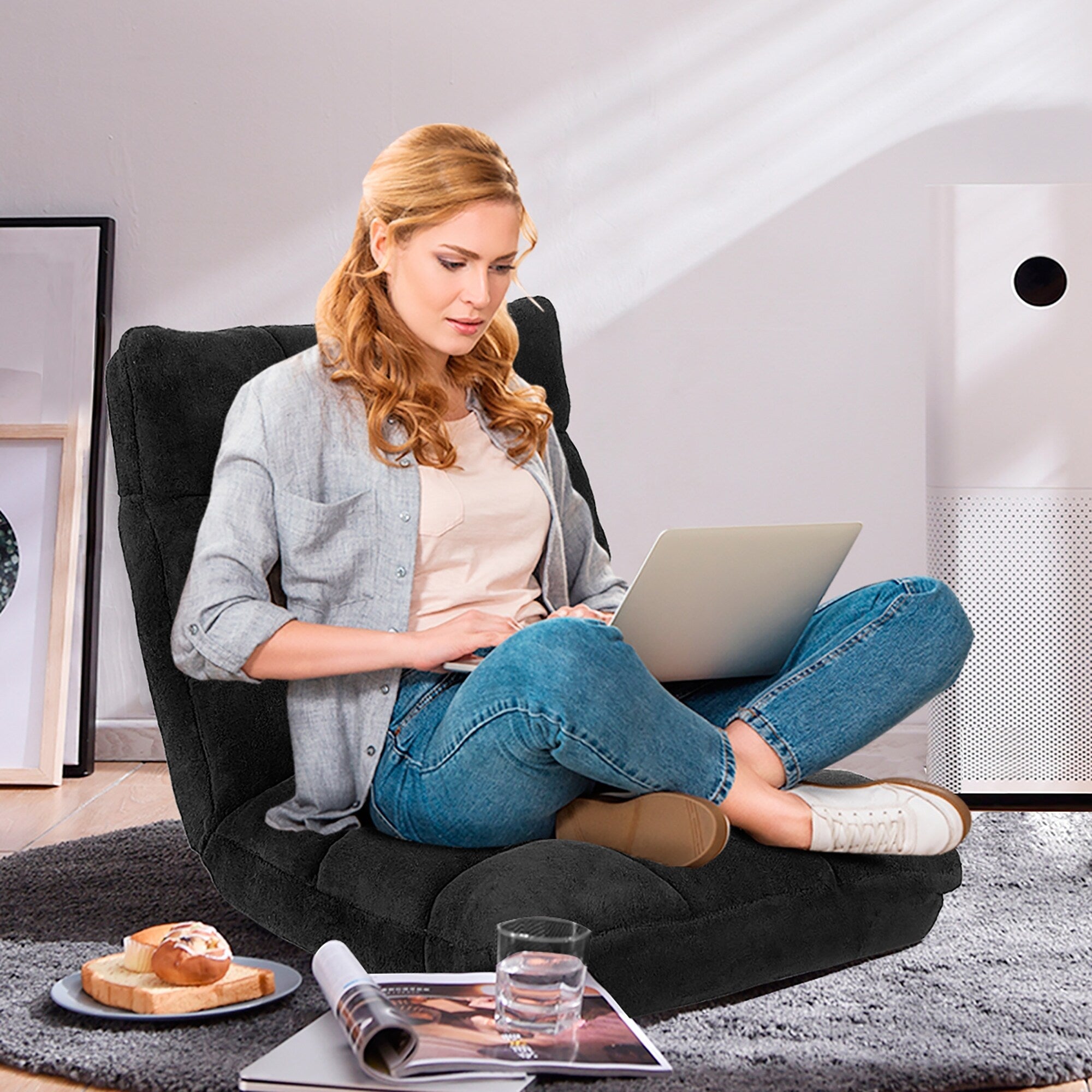 Canapé-lit réglable et multifonctionnel