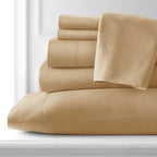 Ensemble de draps ultra-doux 7 pièces pour matelas ajustable Split King