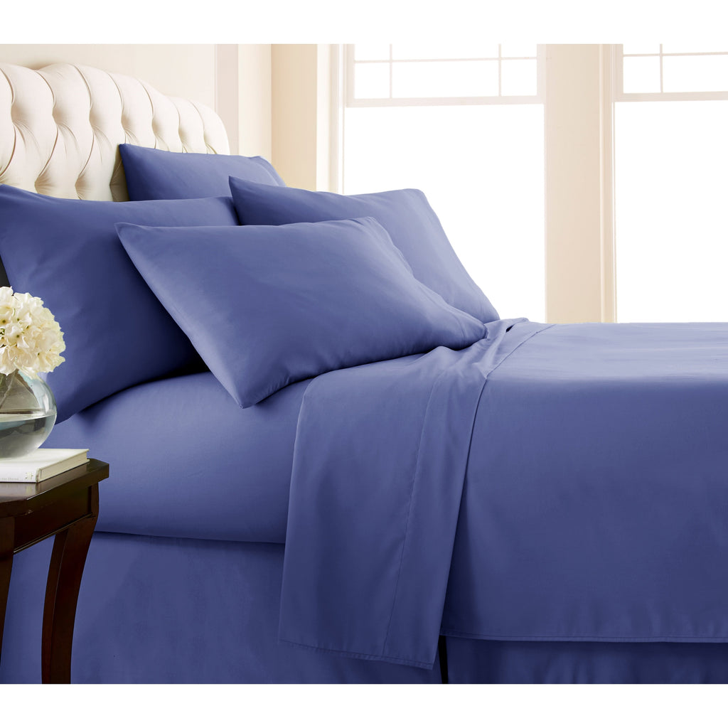 Ensemble de draps ultra-doux 7 pièces pour matelas ajustable Split King