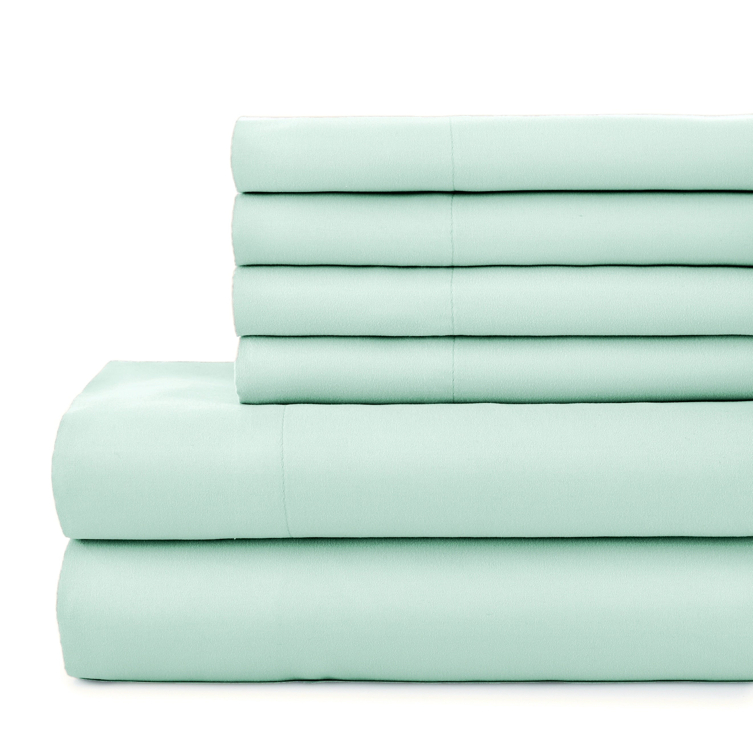 Ensemble de draps ultra-doux 7 pièces pour matelas ajustable Split King