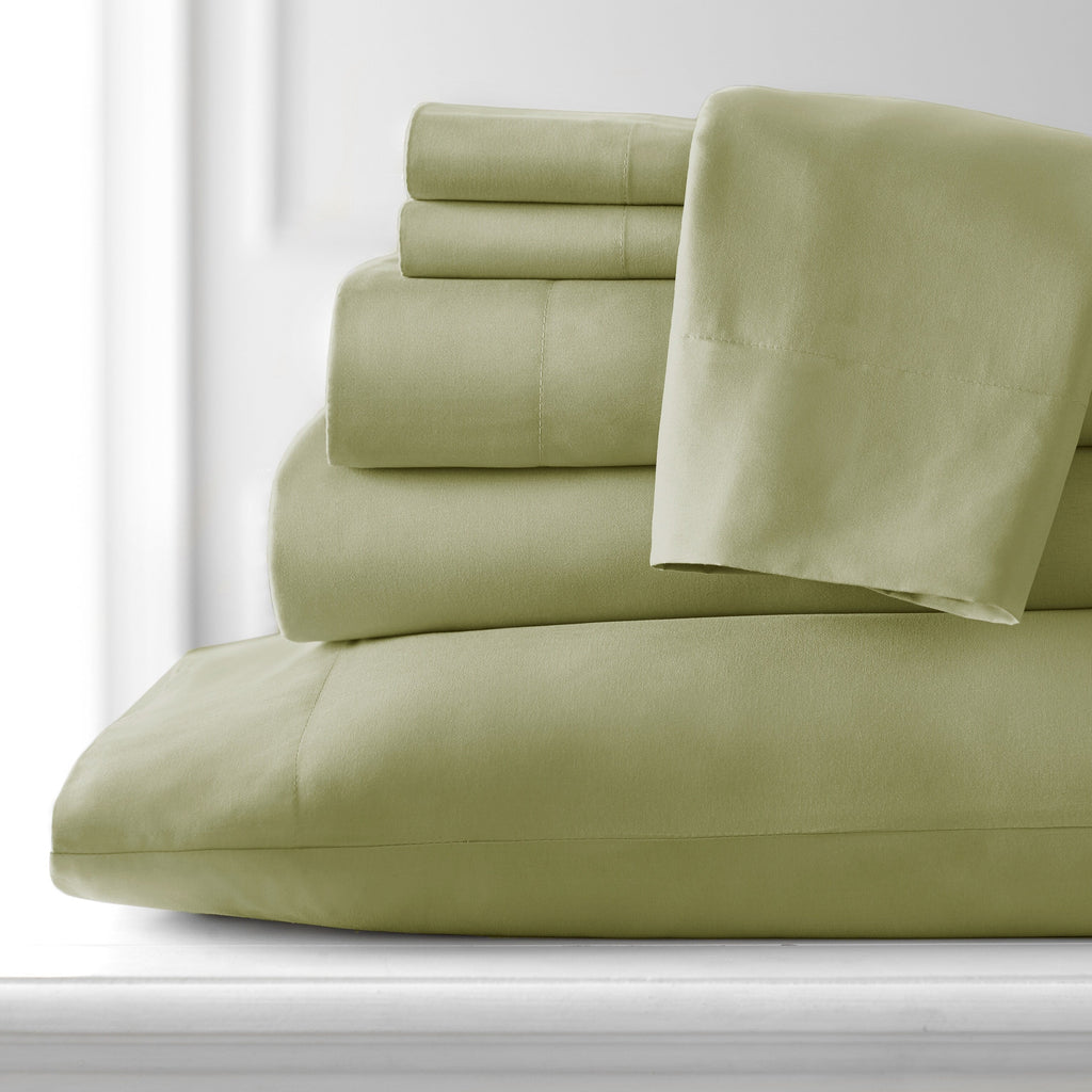 Ensemble de draps ultra-doux 7 pièces pour matelas ajustable Split King