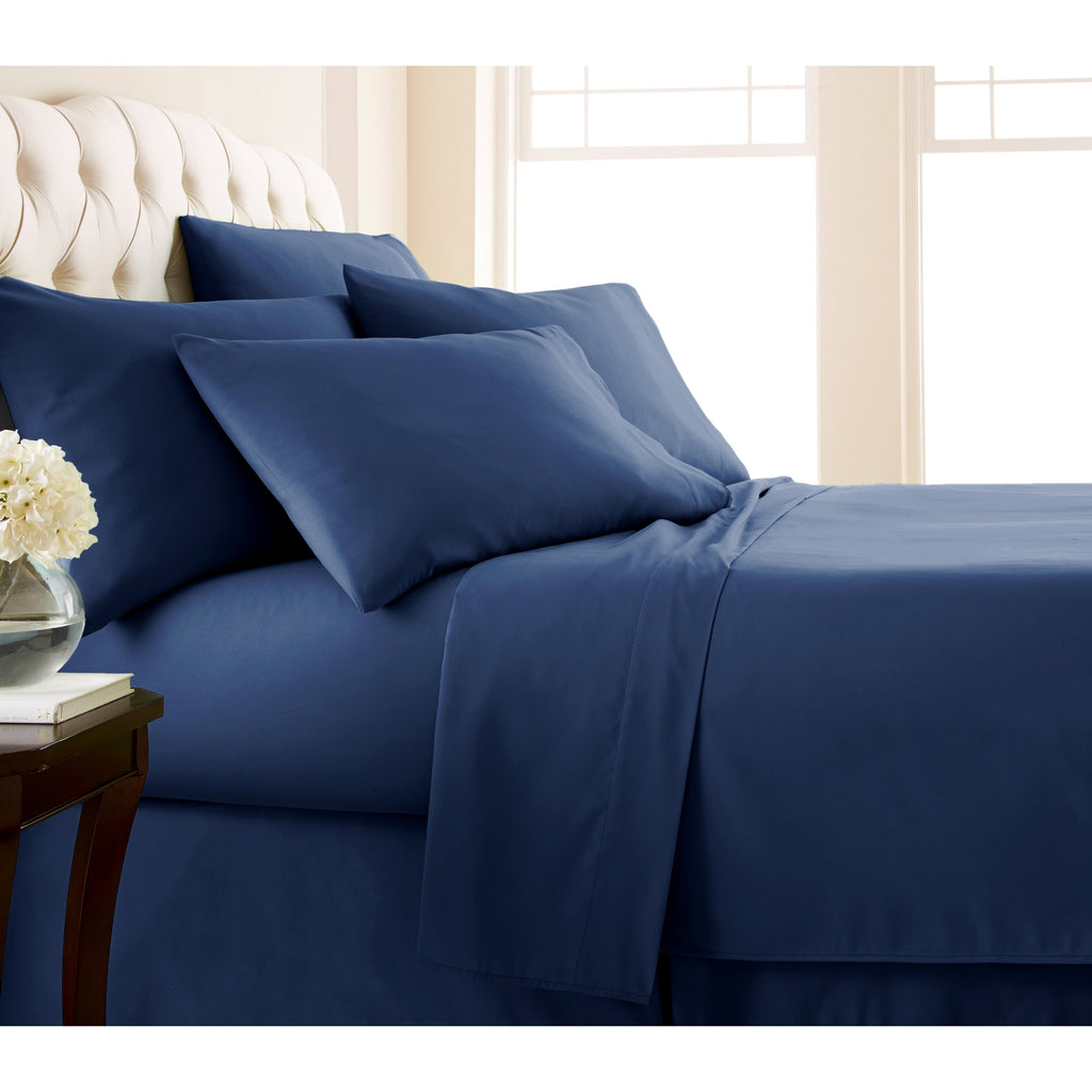 Ensemble de draps ultra-doux 7 pièces pour matelas ajustable Split King