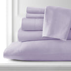 Ensemble de draps ultra-doux 7 pièces pour matelas ajustable Split King