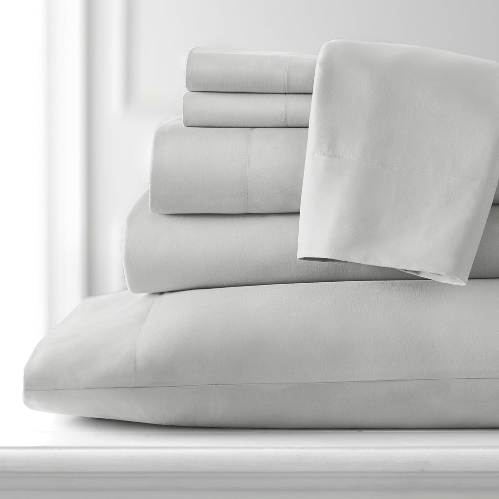 Ensemble de draps ultra-doux 7 pièces pour matelas ajustable Split King