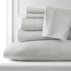 Ensemble de draps ultra-doux 7 pièces pour matelas ajustable Split King