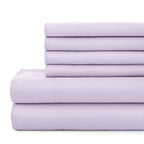 Ensemble de draps ultra-doux 7 pièces pour matelas ajustable Split King