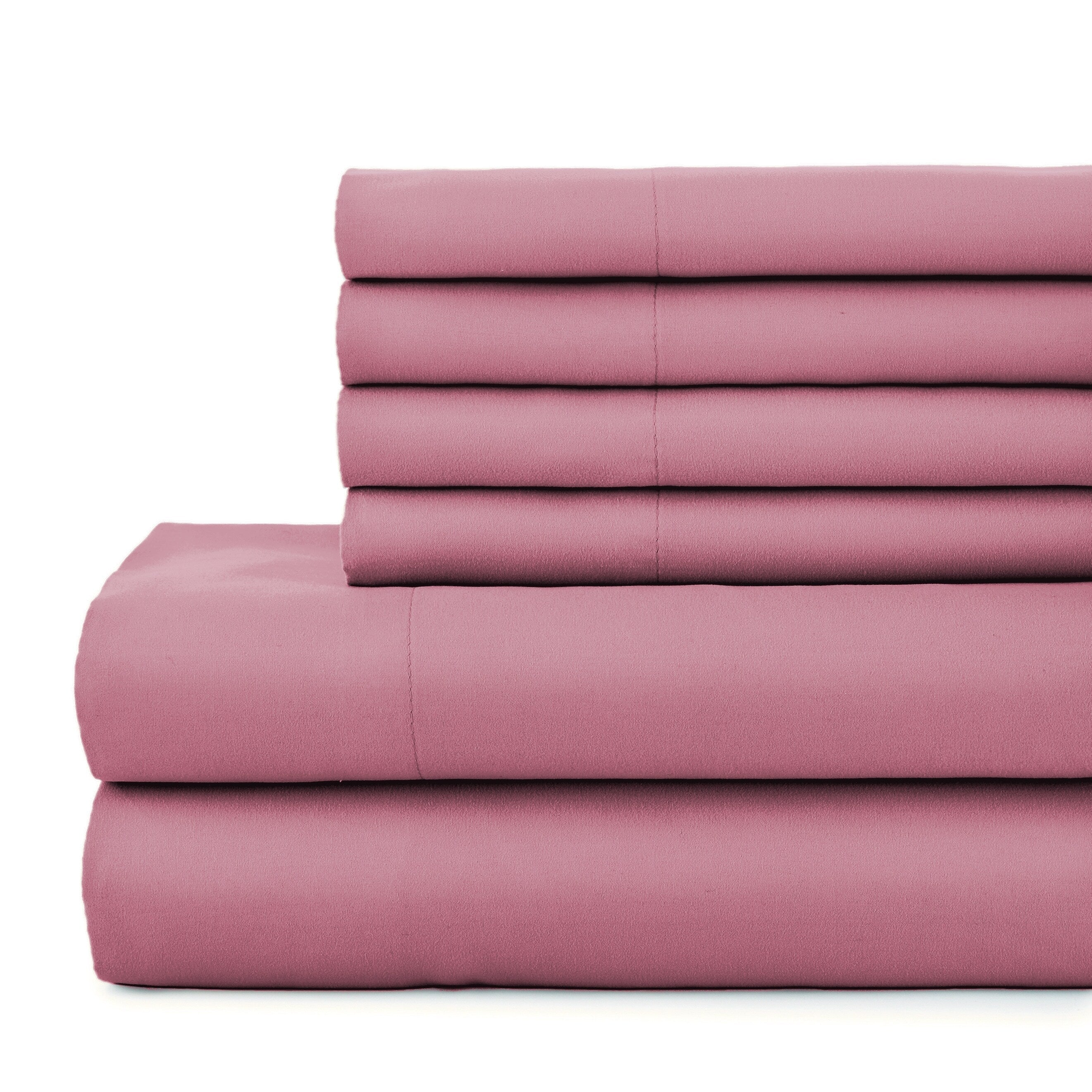 Ensemble de draps ultra-doux 7 pièces pour matelas ajustable Split King