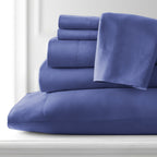 Ensemble de draps ultra-doux 7 pièces pour matelas ajustable Split King