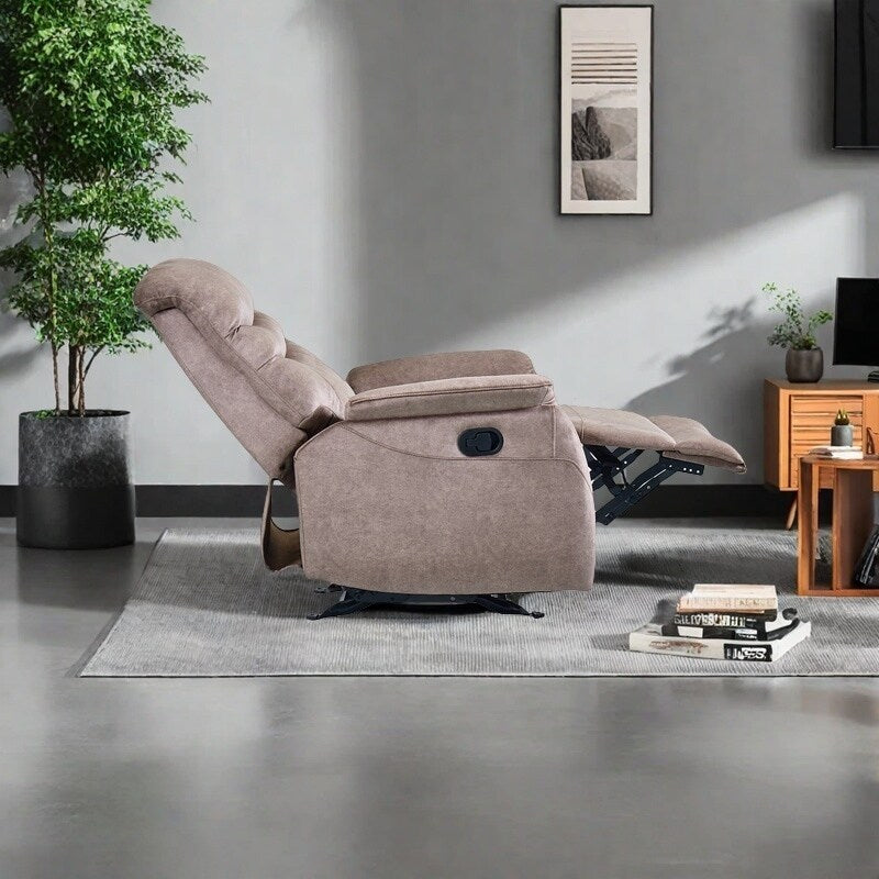 Fauteuil inclinable moderne réglable, canapé inclinable avec support lombaire, canapé confortable avec accoudoirs et dossier