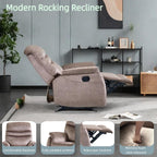 Fauteuil inclinable moderne réglable, canapé inclinable avec support lombaire, canapé confortable avec accoudoirs et dossier