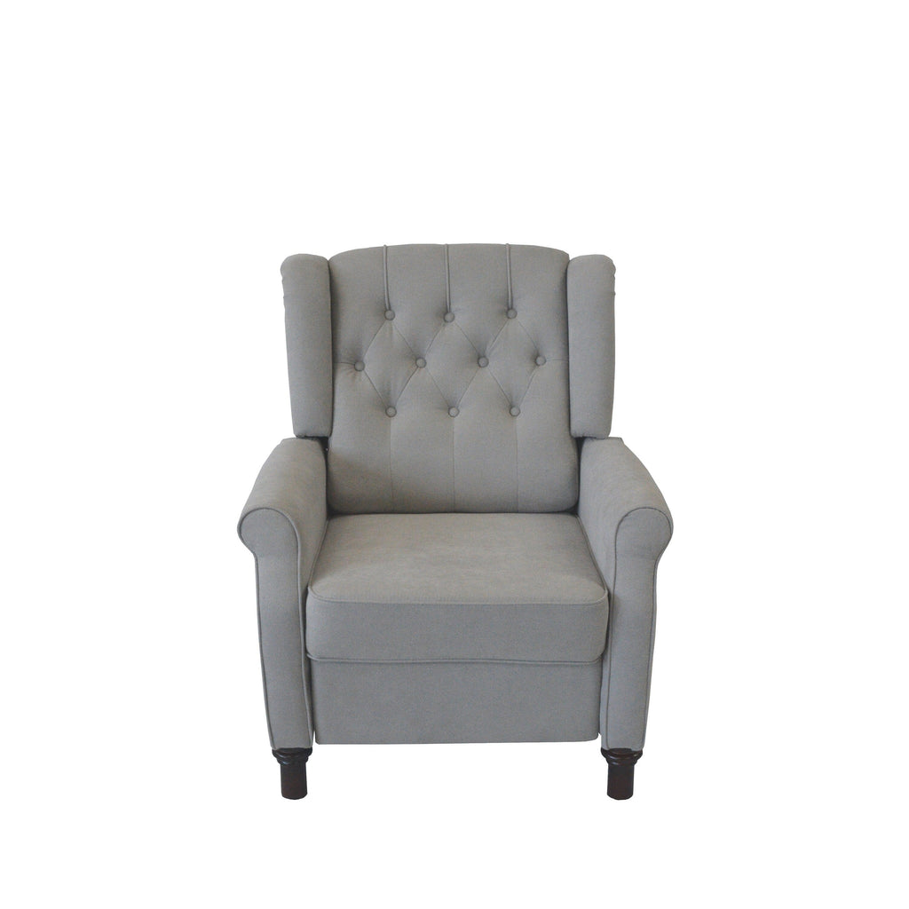 Fauteuil inclinable réglable en cuir PU avec coussin moelleux et design ergonomique