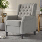 Fauteuil inclinable réglable en cuir PU avec coussin moelleux et design ergonomique