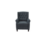Fauteuil inclinable réglable en cuir PU avec coussin moelleux et design ergonomique