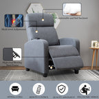 Fauteuils inclinables réglables pour le salon