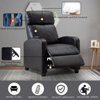 Fauteuils inclinables réglables pour le salon