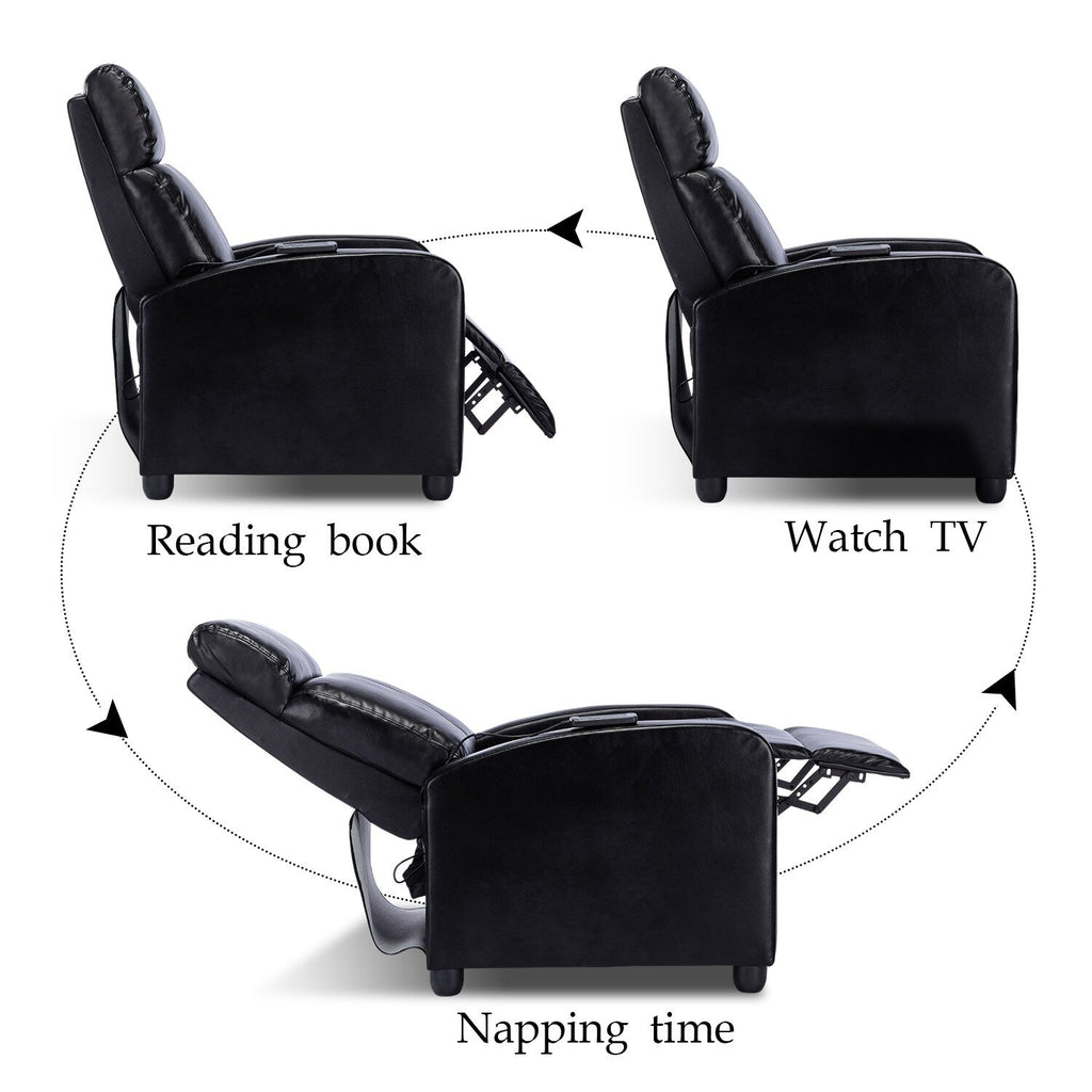 Fauteuils inclinables réglables pour le salon