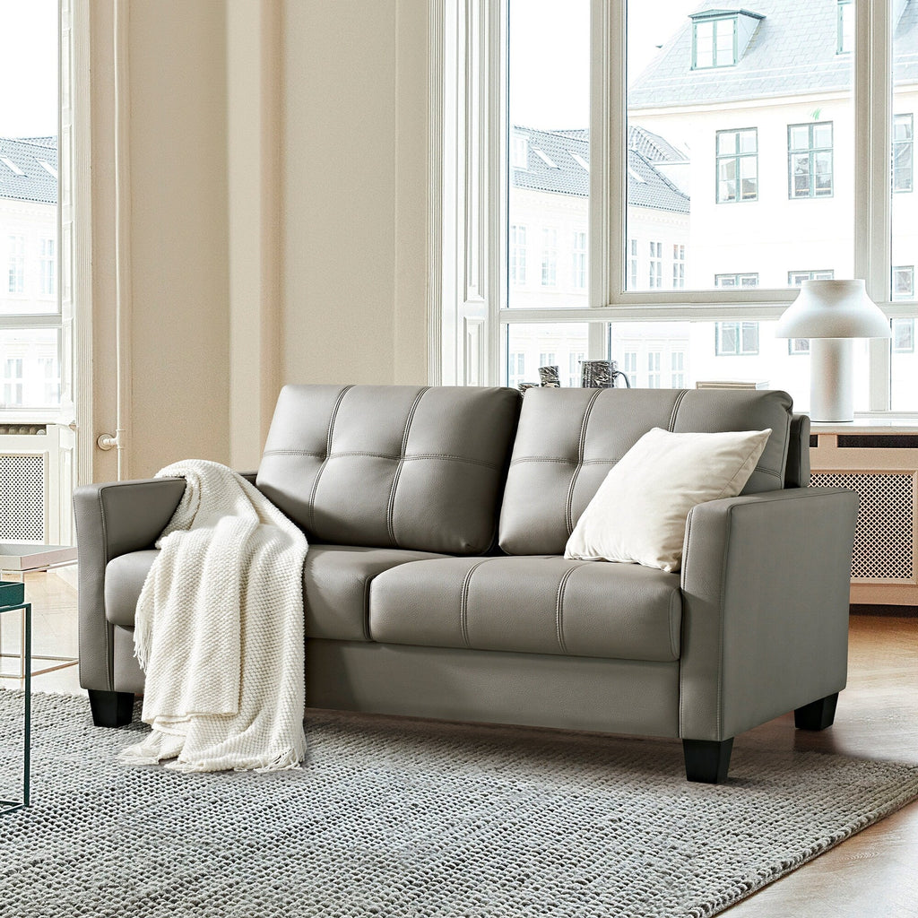 Causeuse en similicuir Ainfox 57,50 po