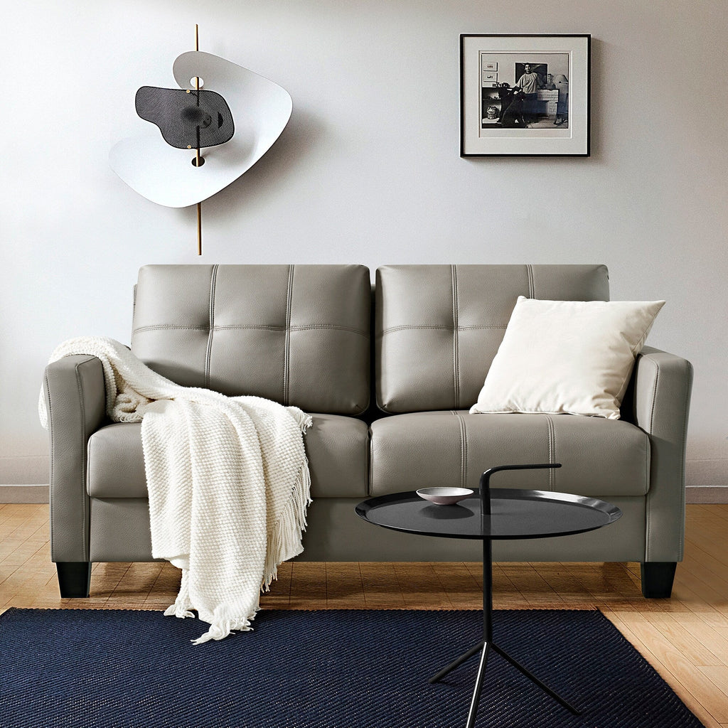 Causeuse en similicuir Ainfox 57,50 po