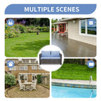 Ensemble de canapés d'extérieur Ainfox pour patio, canapé sectionnel en osier, meubles de patio, canapé en rotin