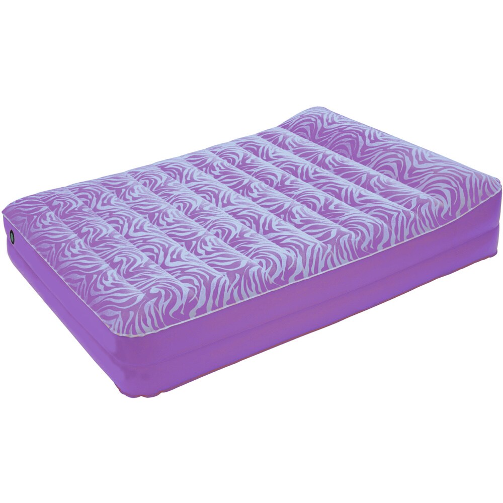 Matelas pneumatique pleine grandeur Air Cloud Fiore avec oreiller intégré