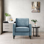 Ensemble de salon avec accoudoirs en velours Clayfell Airell