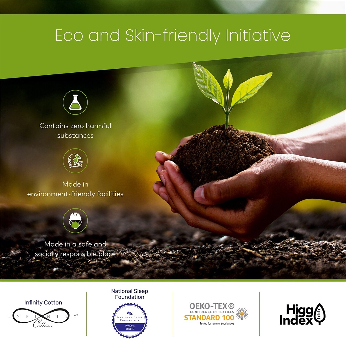 Ensemble de taies d'oreiller en coton égyptien Aireolux 1000TC de qualité supérieure