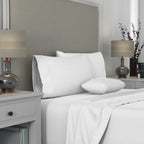 Ensemble de taies d'oreiller en coton égyptien Aireolux 1000TC de qualité supérieure