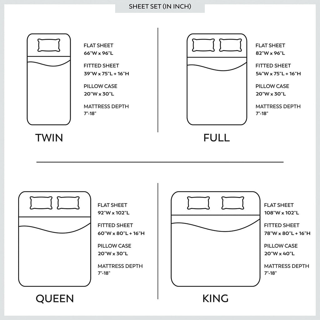 Parure de draps en satin de coton infroissable Aireolux 600 fils