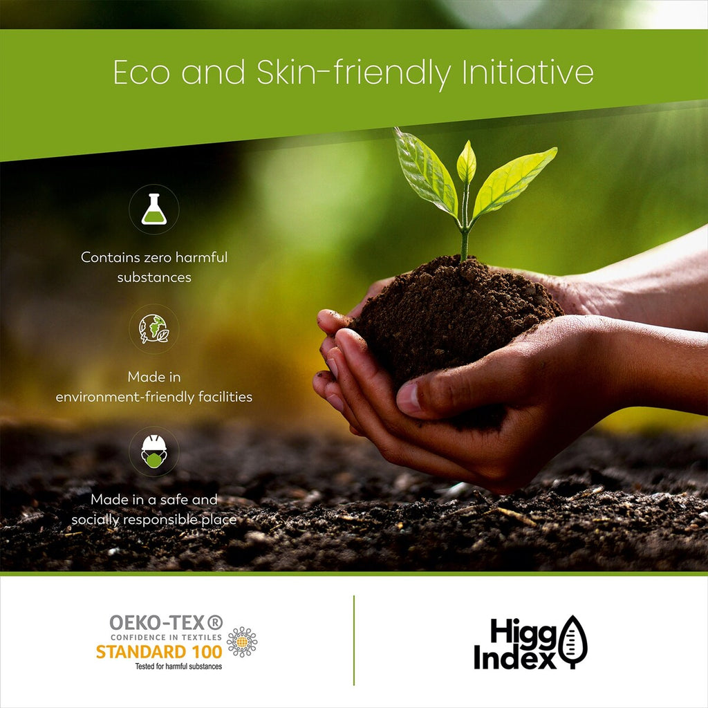 Parure de draps en satin de coton infroissable Aireolux 600 fils